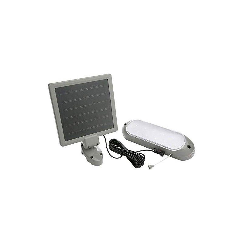 Designers Edge L-949 Rechargeable Solar Shed Lights with 10 Bright