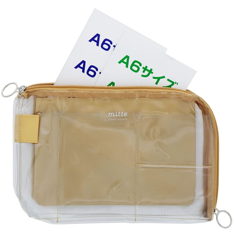 Sunstar Stationery S2314550 Bag-in-Bag for B6 Mitte Light Beige