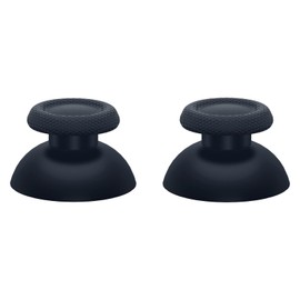 eXtremeRate Replacement Custom Joystick Analog Stick Compatible with p s 5 Controller, for p s 4 All Model Controller - Solid Black