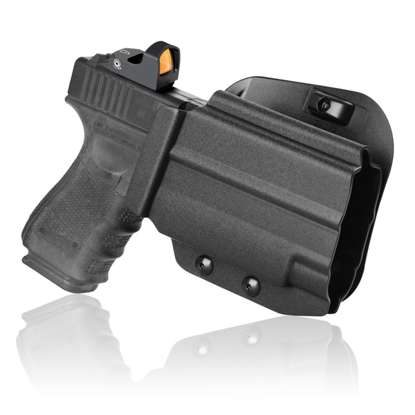 OWB Kydex Holster for Glock 19/23/32/44/45 with OLIGHT Baldr S/Baldr