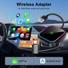 CYIAMJLU 2-in-1 Carplay Wireless Adapter with Fast, Convert Wired Android