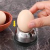 XNSHUN Stainless Steel Egg Cutter, Egg Picker, Egg Cutter, Egg