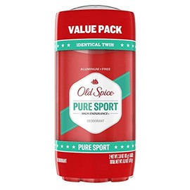 Old Spice Solid Deodorant, Pure Sport, 3oz.(Pack of 6)
