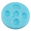 Sports Balls Fondant Molds Volleyball Basketball Silicone Mold