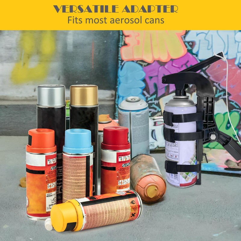Spray Can Extension Pole Adaptor, Adjustable Sprayer Adaptor for Wasp