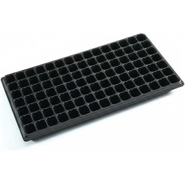 Bandeja de Semilleros para de Hortalizas y Hierbas con de Drenaje Eficiente Individual Flexible y Adecuada para Uso en Casa Invernadero Granja Plantación, 110G, 105 Agujeros