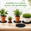 6 Pcs Plant Saucers for Indoors, Felt Plant Mat, Round