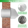 8 inch Wall Vent Ccover,Exhaust Vent Hooded Wall Vent with