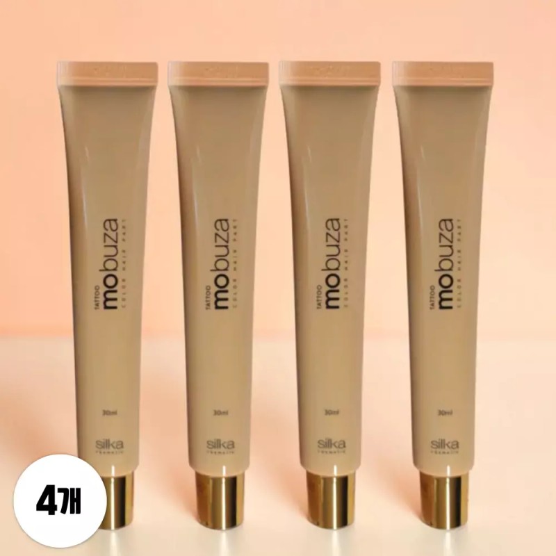 Silka 실카 타투 모부자 탈모 새치 케어 (2026) 30ml 4개