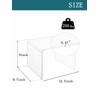 Acrylic Kids' Step Stool – Clear Small Footstool for Bathroom,