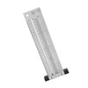 Ultra Precision Marking Ruler Stainless Steel Woodworking Scribing Ruler Gauging
