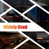 4PCS 12V-24V 30 LED Tail Lights Red & Yellow Trailer