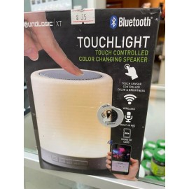 Soundlogic Bluetooth. TouchLight  Touch Controlled Color Changing Speaker