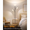 LEPOWER Floor Lamp, Standing Lamp with Replaceable 3000K Energy-Saving, Lamp