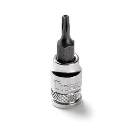Titan 66810 1/4-Inch Drive x TR10 Tamper Resistant Torx Bit Socket