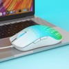AULA Mouse Gamer S11 Pro, 3600 dpi, RGB, Cableado (Verde)