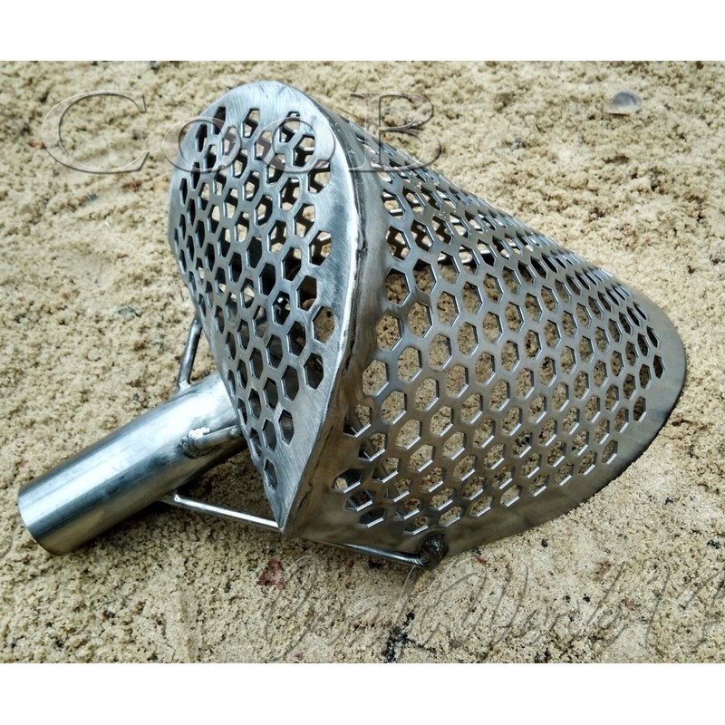 CooB Beach Sand Scoop Shovel Metal Detector, Sand Scoops Treasure