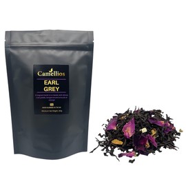 Earl Grey Tea, Black Loose Leaf Tea, Camellios (200g)