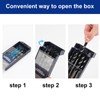 Tuvkkgui Masonry Drill Bit Set (6PCS) for Concrete/Tile/Glass/Brick/Plastic/Wood/Etc, Industrial Strength