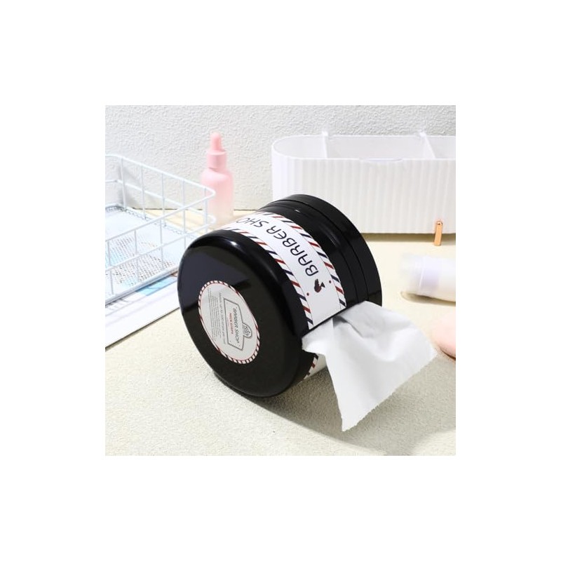 Fomiyes Rollo Cuello Tiras Cubierta Contenedor Caja Papel Dispensador
