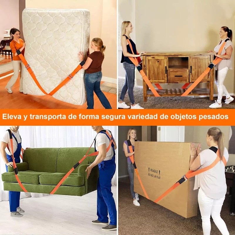 Mebix TRD Arnés Para Levantar O Mover Muebles Pesados 2