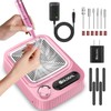 2en1 Taladro De Uñas Pulidor Esmeril Drill Profesional 45000