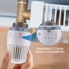 Wengart Thermostatic Radiator Head, M30x1.5, Heating System Temperature Control Head,
