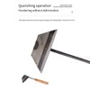 Michear Weeding Puller Garden Hoe Hand Tool,Stainless Steel Hand Hoe