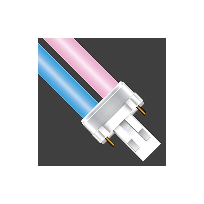 Helios 2PC 13 Watt 7inch Plug-in Fluorescent Power Compact Light