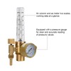 Argon Flowmeter Regulator, Argon CO2 Mig Tig Flo w Meter