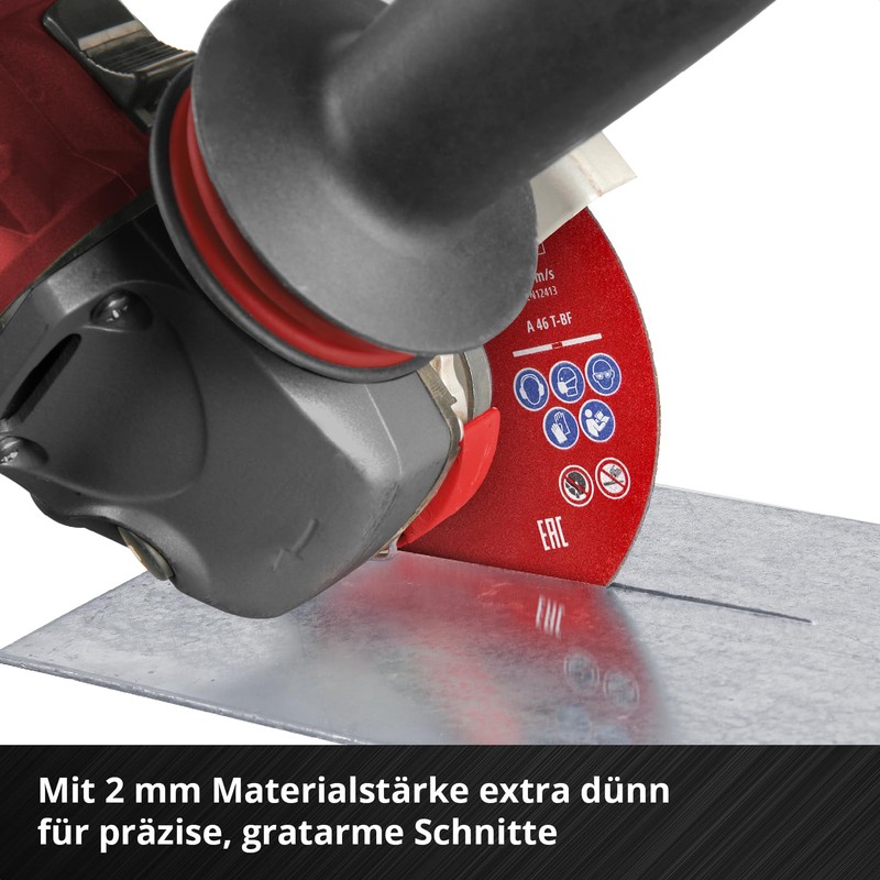 Original Einhell 3-Piece Thin Cutting Disc Set for Metal, Diameter