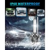 SENROBO D2S HID Xenon Headlight Bulbs,6000K Cool White,35W Upgraded 350%