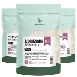 [Chamgoods] Fiberlight fructo-oligosaccharide powder 500g 3 packs / [참굿즈] 화이버라이트 프락토올리고당 분말 500g 3팩
