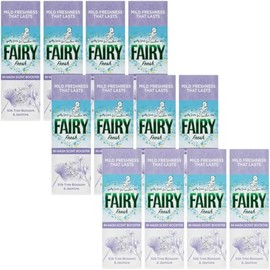 12x Fairy Fresh In-Wash Scent Booster - Silk Tree Blossom & Jasmine - 176g