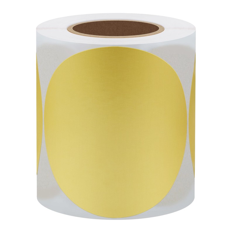 Hybsk Round Color Coding Circle Dots Labels Warehouse Inventory Organizer