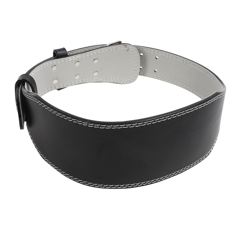 Weight Lifting Belt PU Leather Lumbar Back Support Thickened Powerlifting