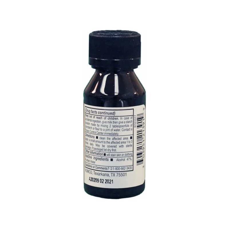 Humco Iodine Tincture Mild 2% Mild USP - 1 oz,