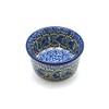 Polish Pottery Ramekin - Peacock Feather