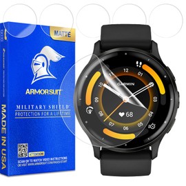 ArmorSuit 6 Pack for Garmin Venu 3 (45mm) Anti-Glare Screen Protector MilitaryShield Matte Film - Made in USA
