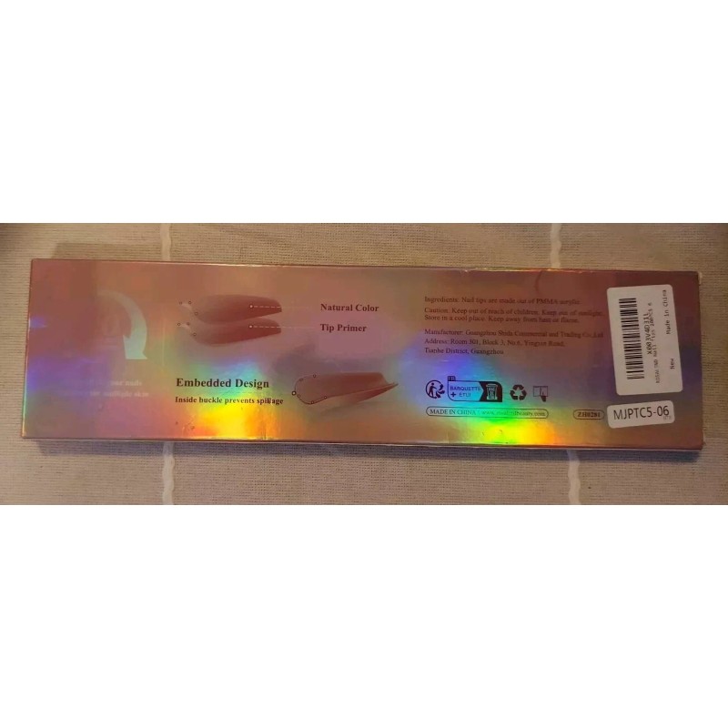 ROSALIND Natural Nail Tip 200 pcs. 20 sizes