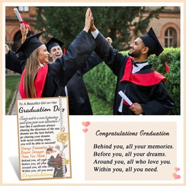 Tarsus Graduation Gifts for Her 2025, 8th Grade College Grad Senior High School 2025 Graduation Gifts for Daughter Granddaughter Women Friends Sister Sunflower Bracelet