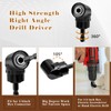 Anglekai 12PCS Drill Bit Holder Keychain, 11PCS Bit Holder Cool