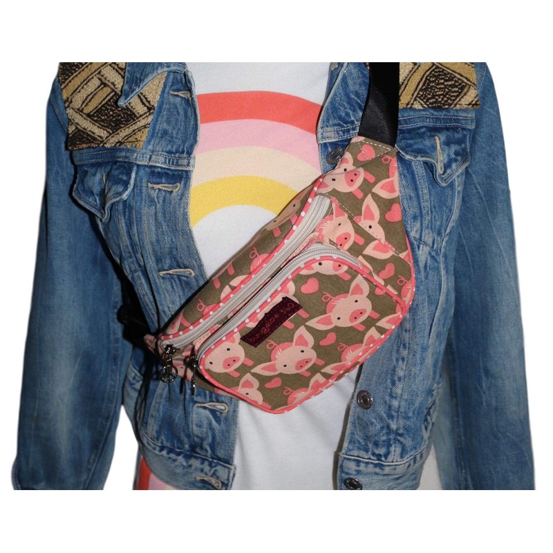 BUNGALOW 360 Pack de fantasía para cintura de cadera, Cerdito,