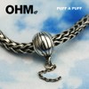OHM Puff A Puff Sterling Silver Bead