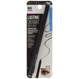 Maybelline Lasting Drama Matte Eyeliner Makeup, Jet Black