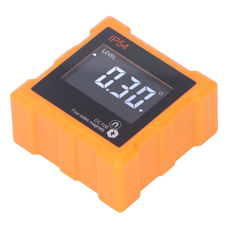IP54 Angle Finder 4x90° LCD Digital Display 4 Side Strong