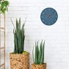 TFA Dostmann 60.3054.04 Analogue Wall Clock, Wood Effect, Quartz Movement