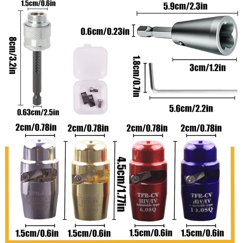Wire Stripper for Drill, Wire Stripping and Twisting Tool, Quickly