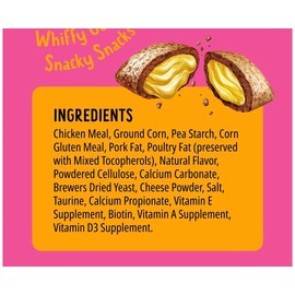 Bonkers Bites Dog Treats, Chicken Chomps Flavor, Crunchy & Gooey, 5.3 oz with Bone Waste Bag Dispenser