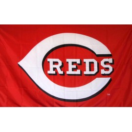 Generic CINCINNATI REDS LOGO ONLY 3X5 FLAG